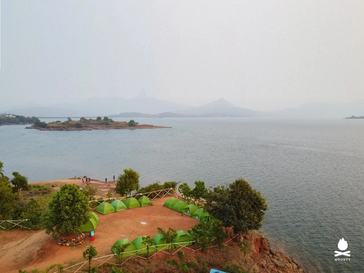 Camping booking pawana dam lake 